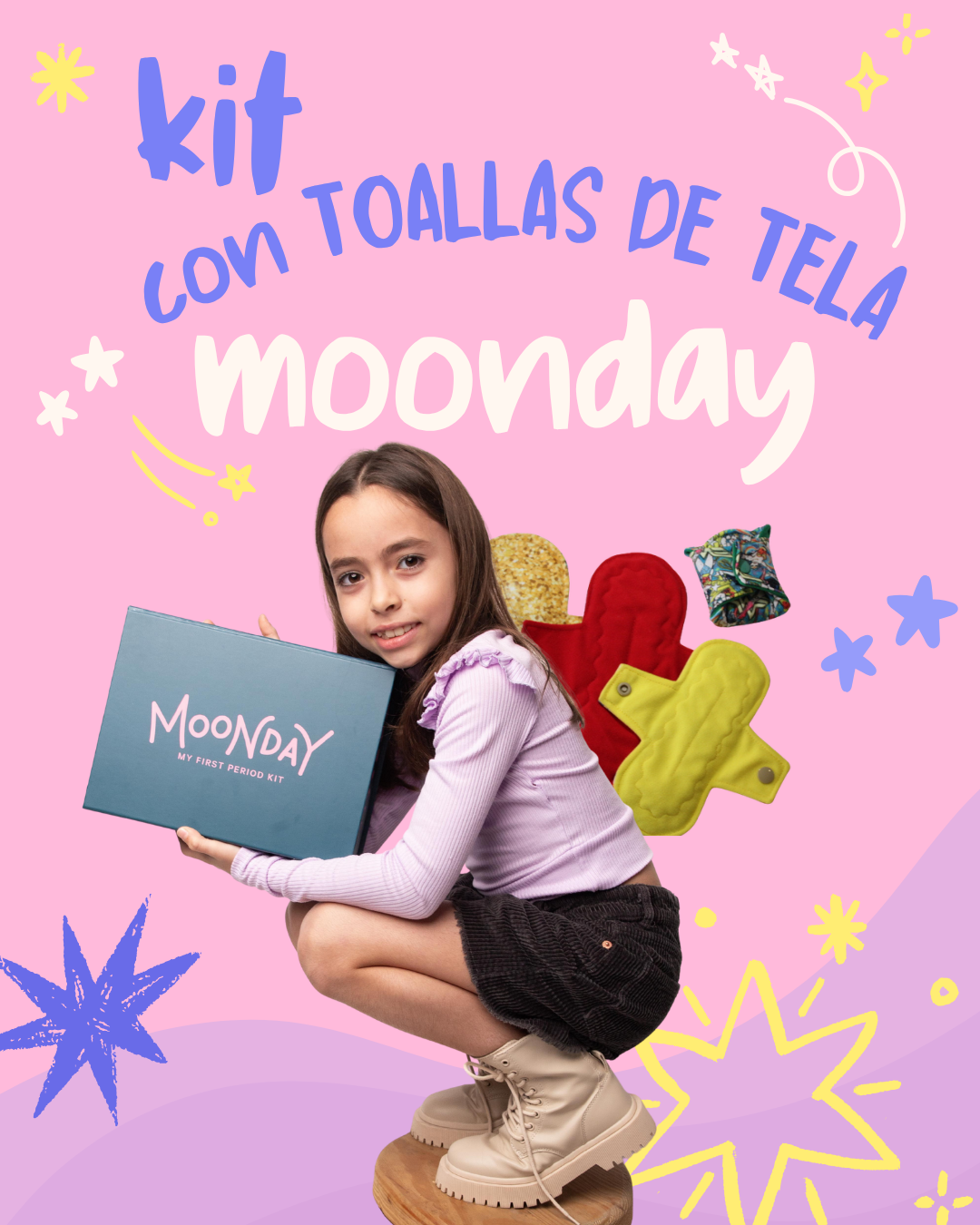 Moonday + Toallas Teens de Tela
