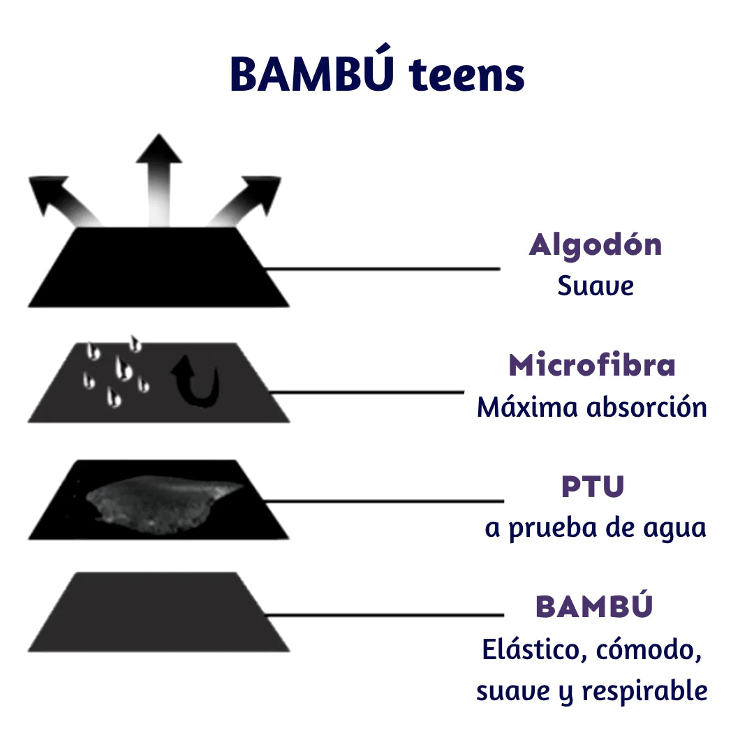 Moonday + Clásico Bambú Teens Tal´kual