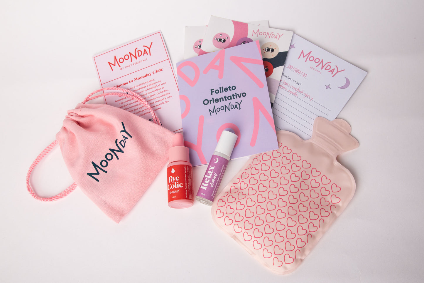 Kit Menstrual Rosa